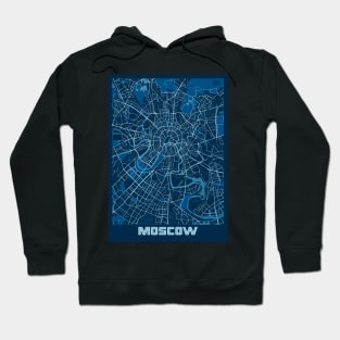 Moscow - Russia Peace City Map Hoodie